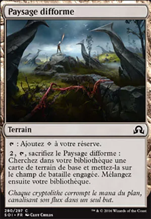 Paysage difforme