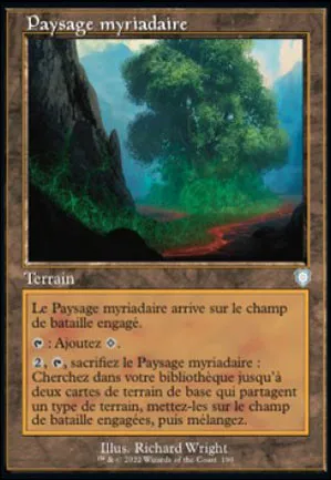 Paysage myriadaire