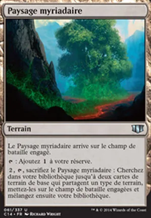 Paysage myriadaire
