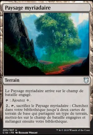 Paysage myriadaire