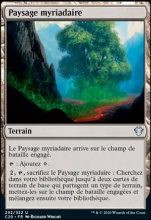 Paysage myriadaire