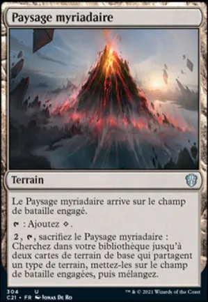 Paysage myriadaire