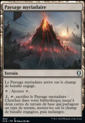 Paysage myriadaire