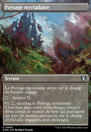 Paysage myriadaire