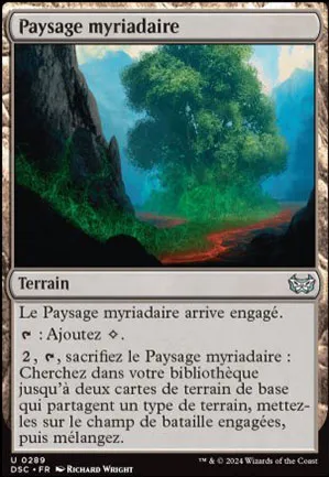 Paysage myriadaire