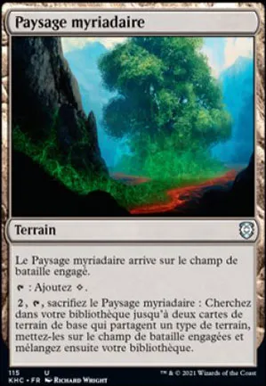 Paysage myriadaire