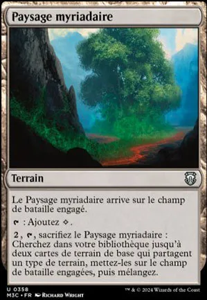 Paysage myriadaire