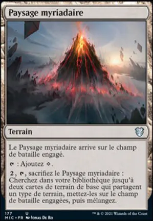 Paysage myriadaire
