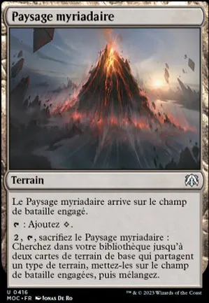 Paysage myriadaire