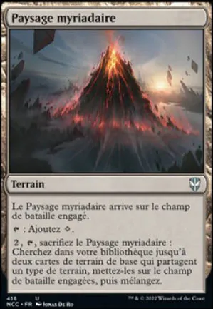 Paysage myriadaire