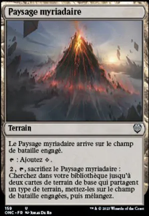 Paysage myriadaire