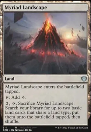 Paysage myriadaire