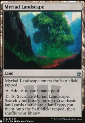Paysage myriadaire