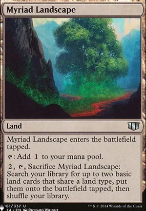 Paysage myriadaire