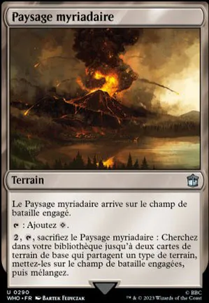 Paysage myriadaire
