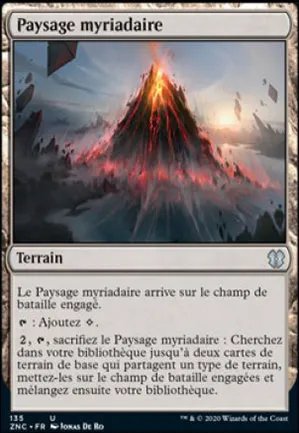 Paysage myriadaire