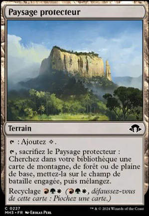 Paysage protecteur