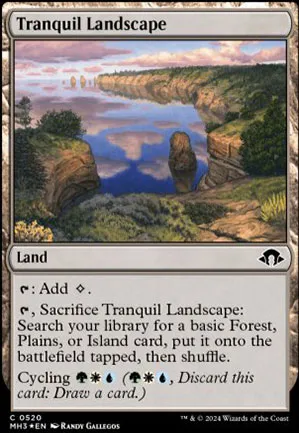 Paysage tranquille