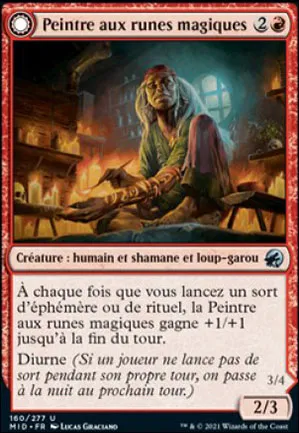 Peintre aux runes magiques // Hurleuse aux runes magiques