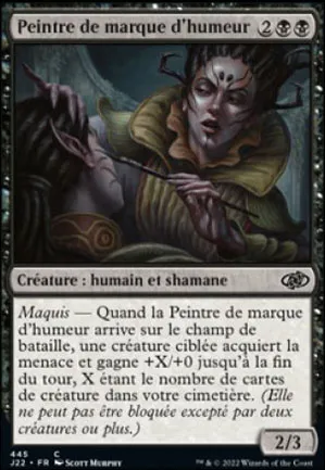 Peintre de marque d'humeur