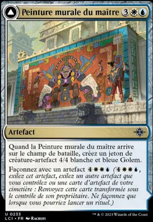 Peinture murale du maître // Manufacture du maître