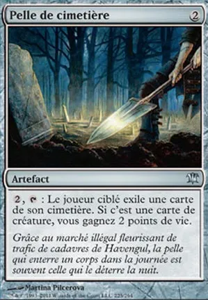 Pelle de cimetière