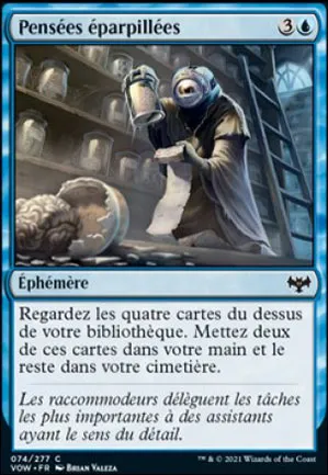 Pensées éparpillées