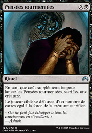 Pensées tourmentées