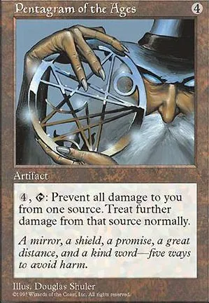 Pentagramme des temps anciens