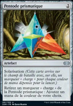 Pentode prismatique
