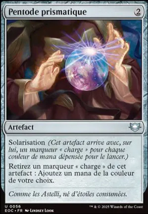Pentode prismatique
