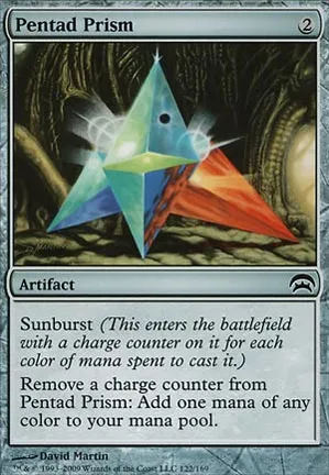 Pentode prismatique