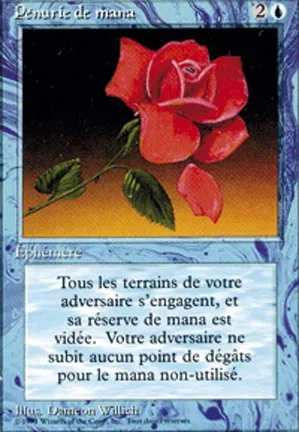 Pénurie de mana