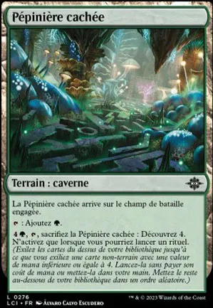 Pépinière cachée