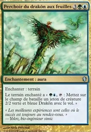 Perchoir du drakôn aux feuilles