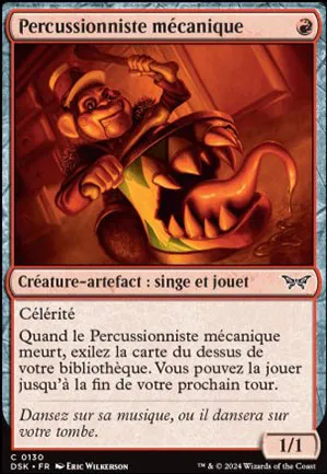 Percussionniste mécanique