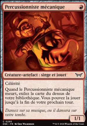Percussionniste mécanique