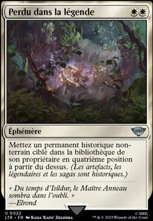 Perdu dans la légende