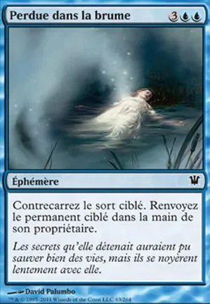 Perdue dans la brûme