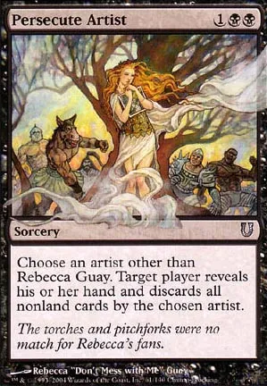 Persecute Artist