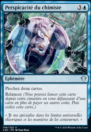 Perspicacité du chimiste