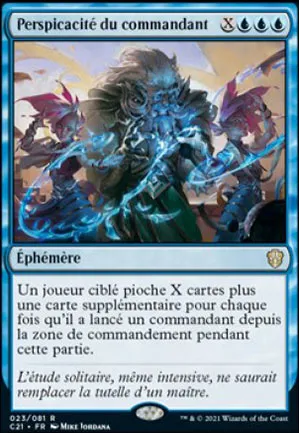 Perspicacité du commandant