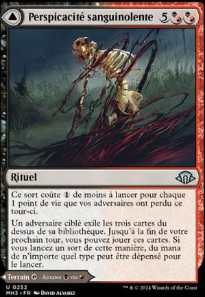 Perspicacité sanguinolente // Bourbier sanguin