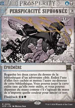 Perspicacité siphonnée