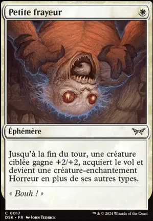 Petite frayeur
