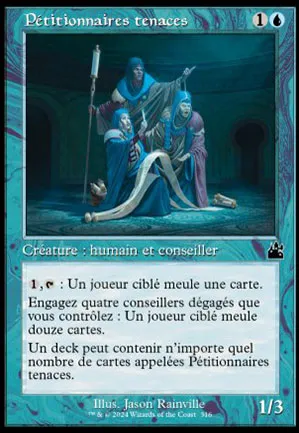 Pétitionnaires tenaces