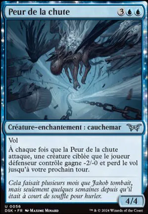 Peur de la chute
