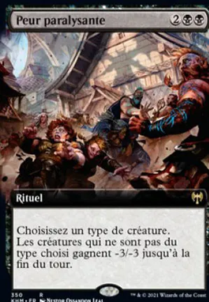 Peur paralysante