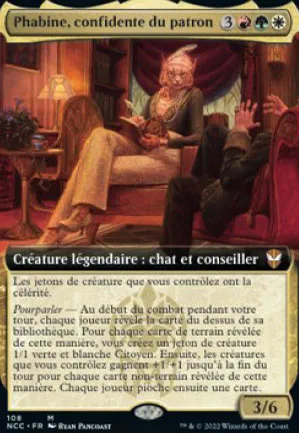 Phabine, confidente du patron