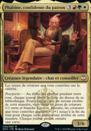Phabine, confidente du patron